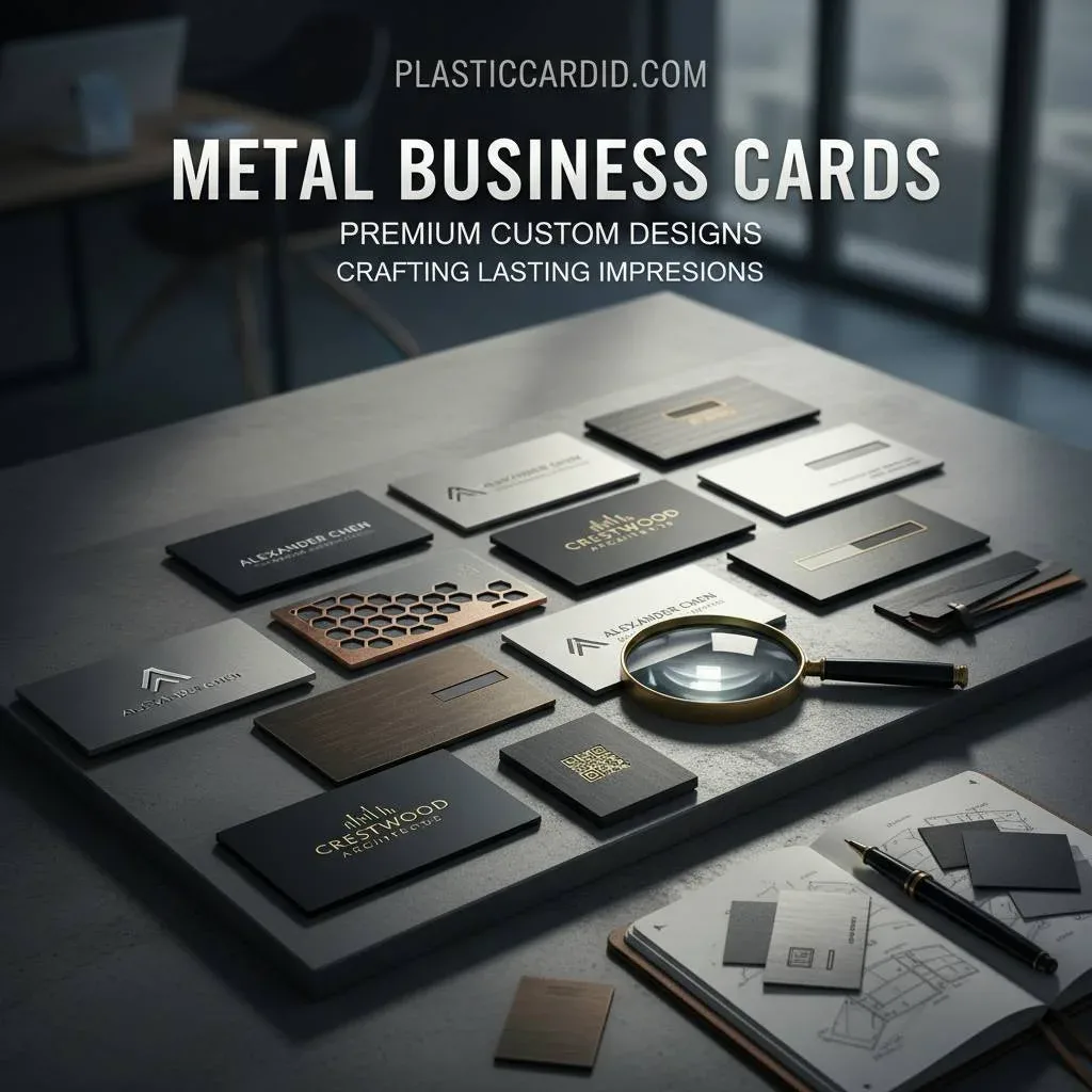 Design & Materials: Crafting Metal Business Cards