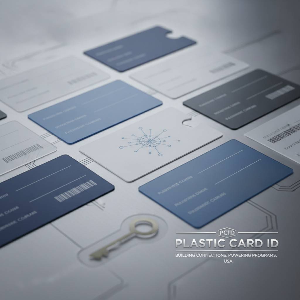 Plastic Library Cards