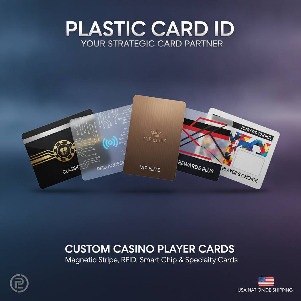 Types of Casino Player Cards We Print and Ship Nationwide
