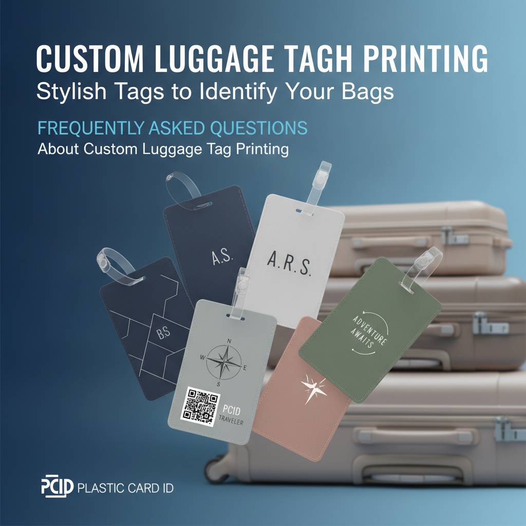 Frequently Asked Questions About Custom Luggage Tag Printing
