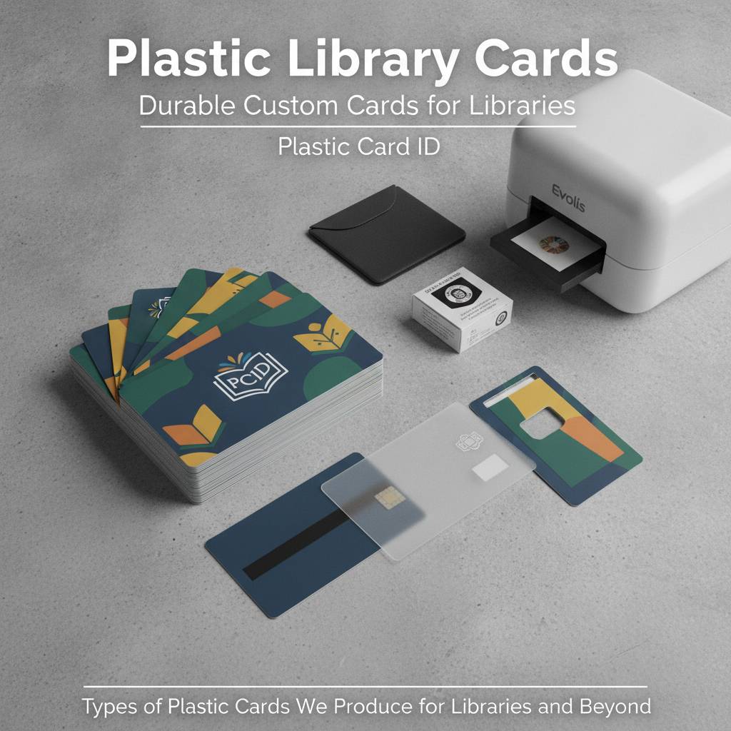 Types of Plastic Cards We Produce for Libraries and Beyond